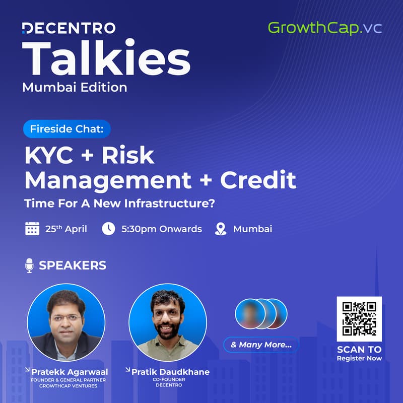 Cover Image for Decentro Talkies | Mixer | Fireside chat