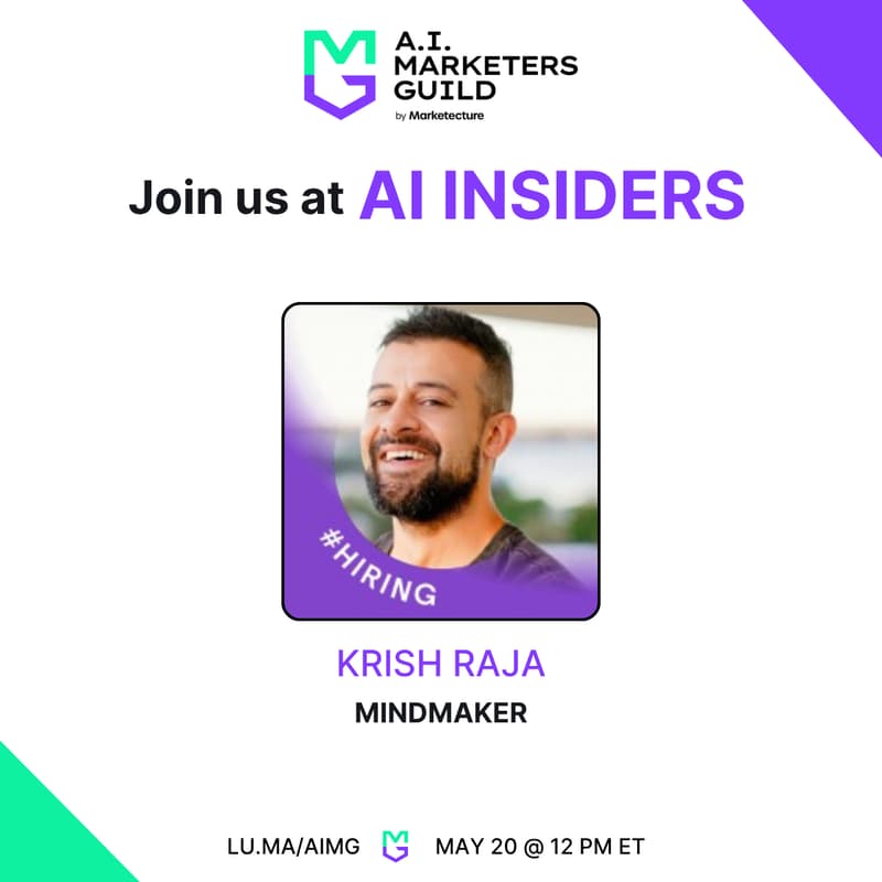 Cover Image for AI Insiders with Krish Raja