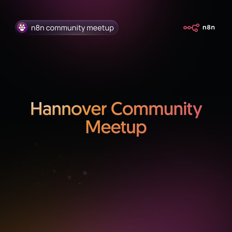 Cover Image for n8n Hannover Community Meetup