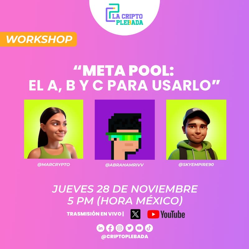 Cover Image for Meta Pool: El A B C para usarlo