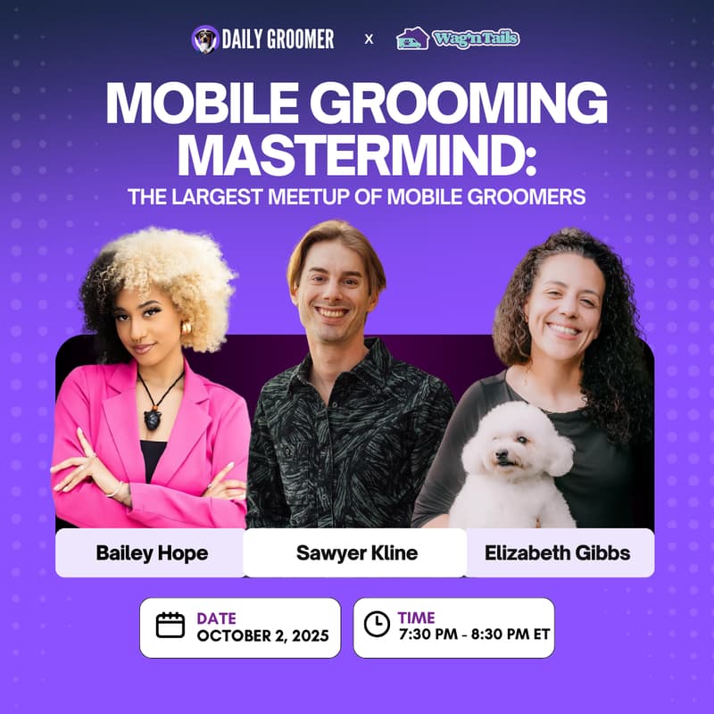 Cover Image for Mobile Grooming Mastermind: Ask Expert Mobile Groomers Anything