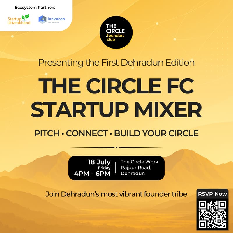 Cover Image for The Circle FC Startup Mixer | Dehradun