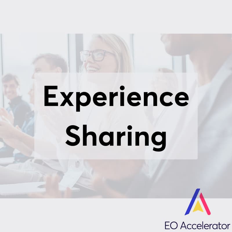 Cover Image for EOA Experince Sharing