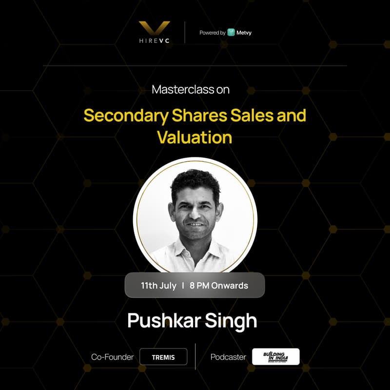 Cover Image for Master Class - Secondary Shares Sales And Valuation