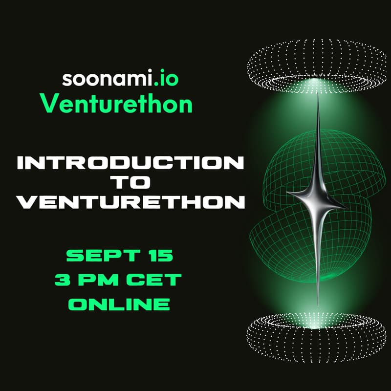 Cover Image for Introduction to soonami Venturethon Edition 8