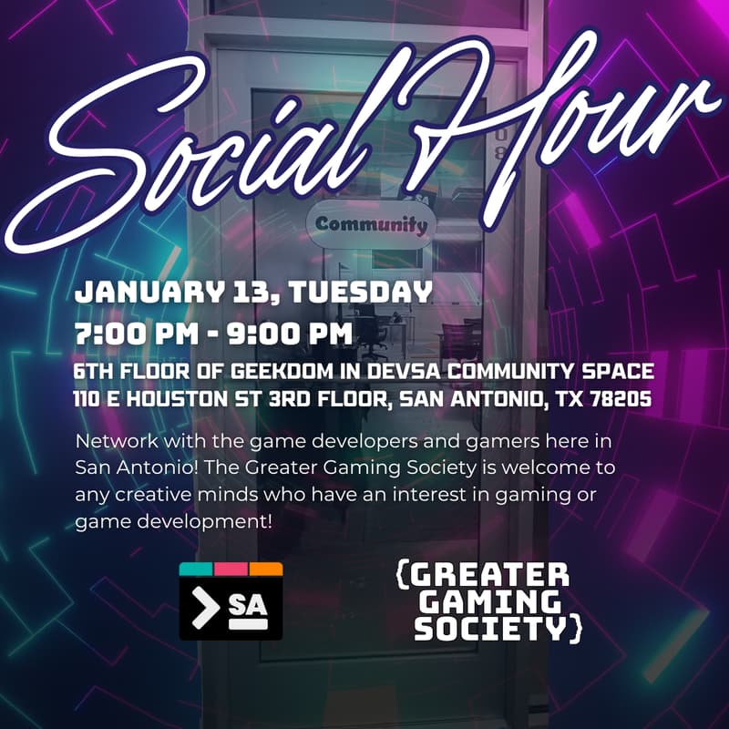 Cover Image for Social Hour - January