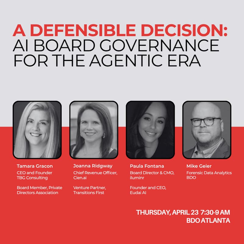 Cover Image for A Defensible Decision: AI Board Governance for the Agentic Era