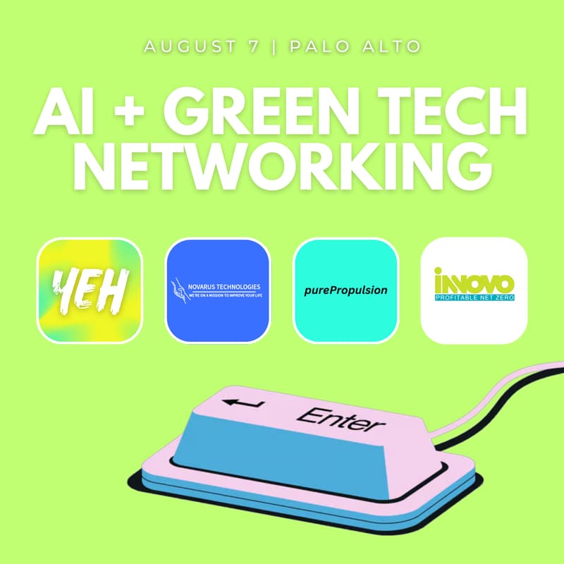 Cover Image for AI + Green Tech Networking Event