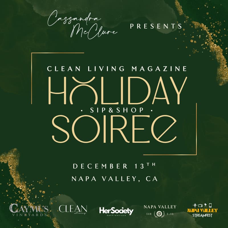 Cover Image for Clean Living Magazine Cover Reveal + Holiday Soireé