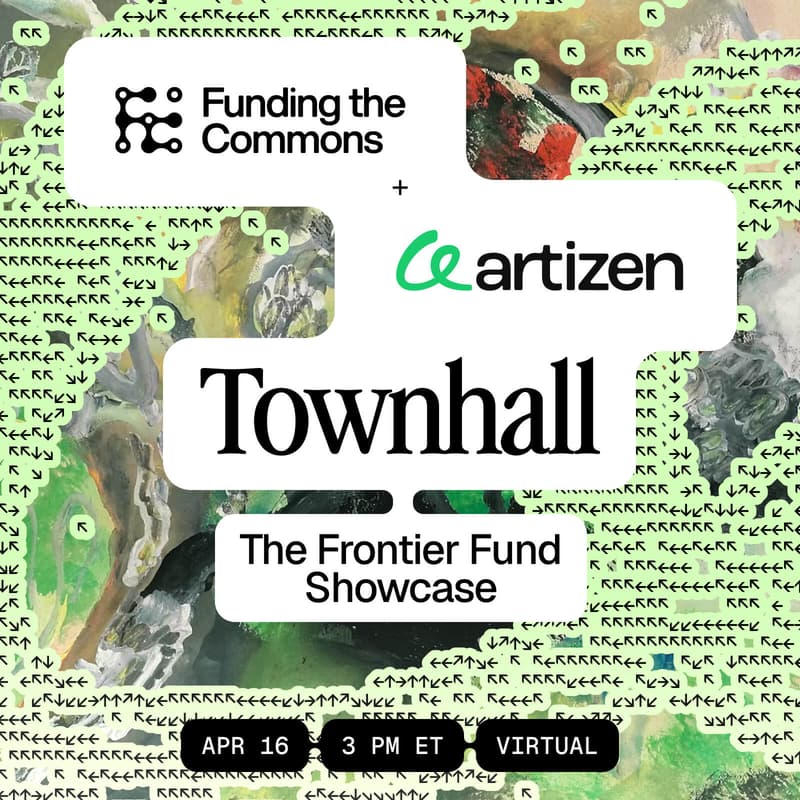 Cover Image for FtC Town Hall: Frontier Fund Showcase