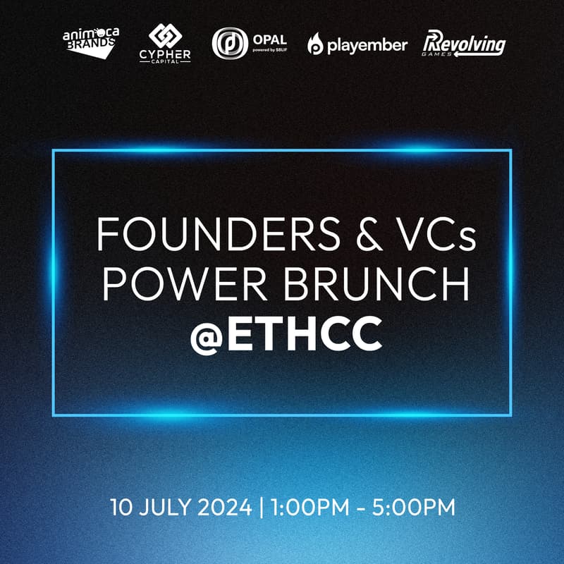 Cover Image for Founders & VCs Power Brunch @EthCC