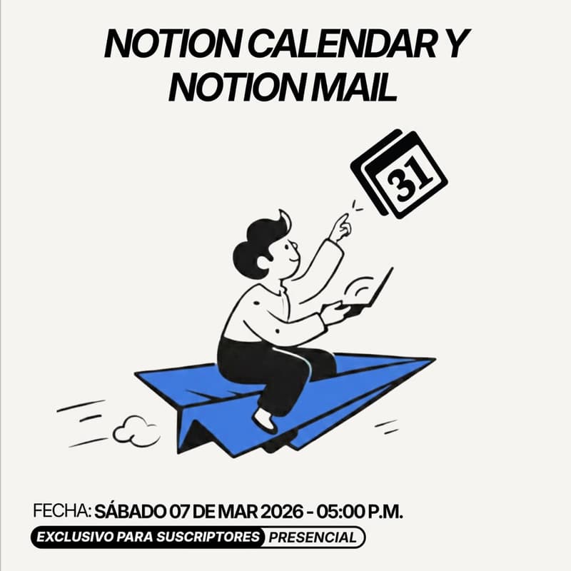 Cover Image for Notion Coffe Talk: Notion Calenda y Notion Mail