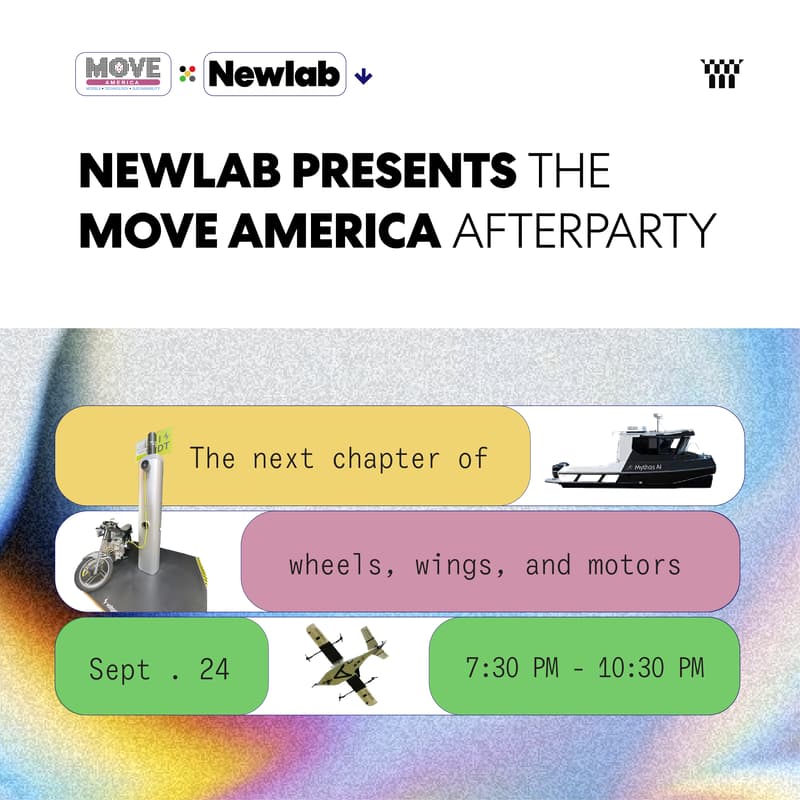 Cover Image for Newlab Presents: MOVE America Afterparty