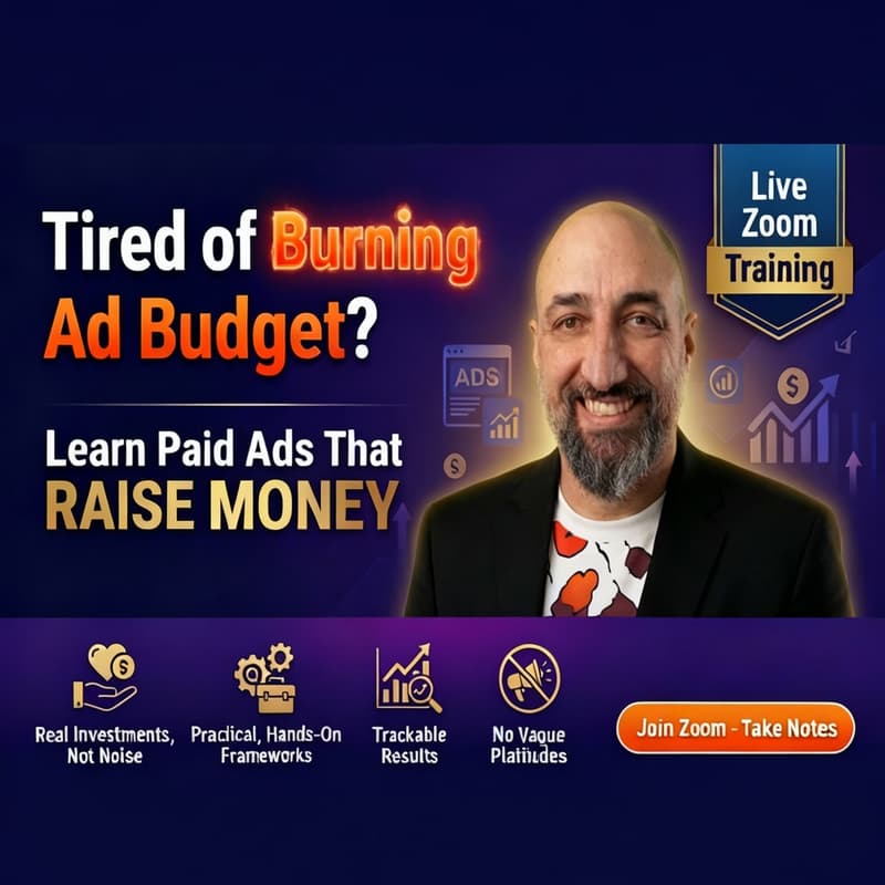 Cover Image for Learn to Run Paid Ads That Actually Raise Money