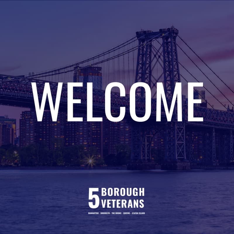 Cover Image for Welcome to Five Borough Veterans