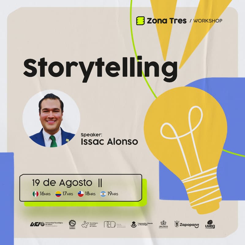 Cover Image for Taller de Storytelling: Cuenta historias que conecten (y que vendan)