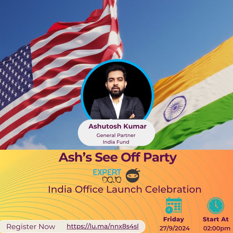 Cover Image for Ash’s See Off Party & India Office Launch Celebration