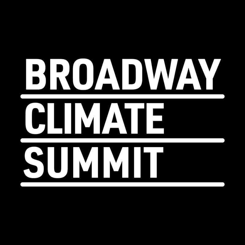 Cover Image for Volunteer: Broadway Climate Summit