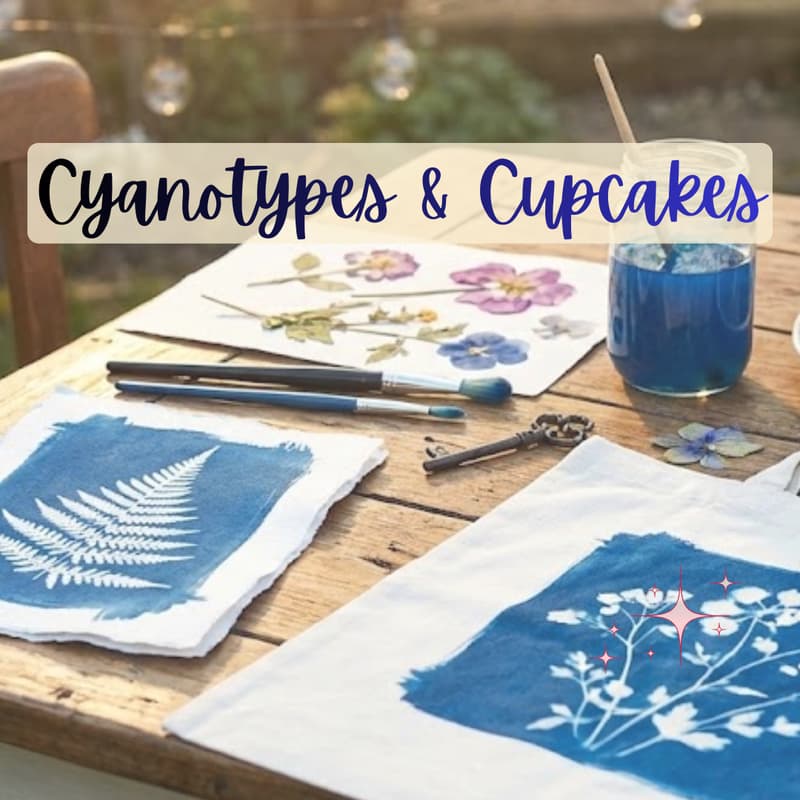 Cover Image for 🍞 Toasting: Cyanotypes & Cupcakes 🧁