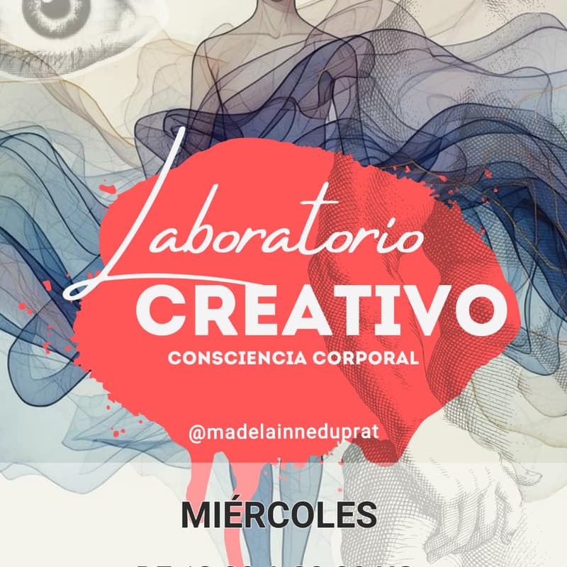 Cover Image for LABORATORIO CREATIVO | By Madelainne Duprat  (todos los miércoles)