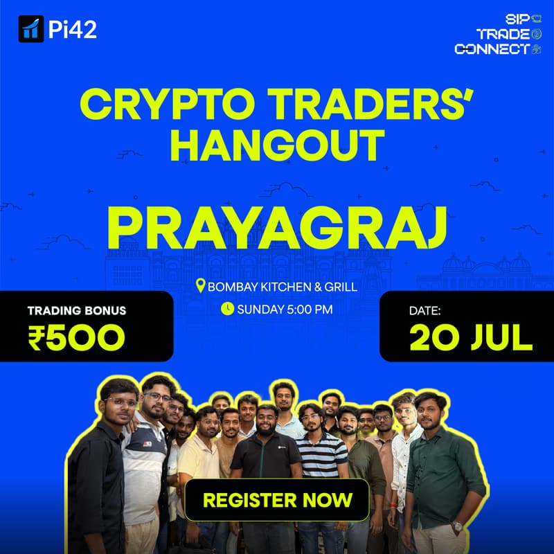 Cover Image for Pi42 Crypto Tradersβ Hangout - Prayagraj