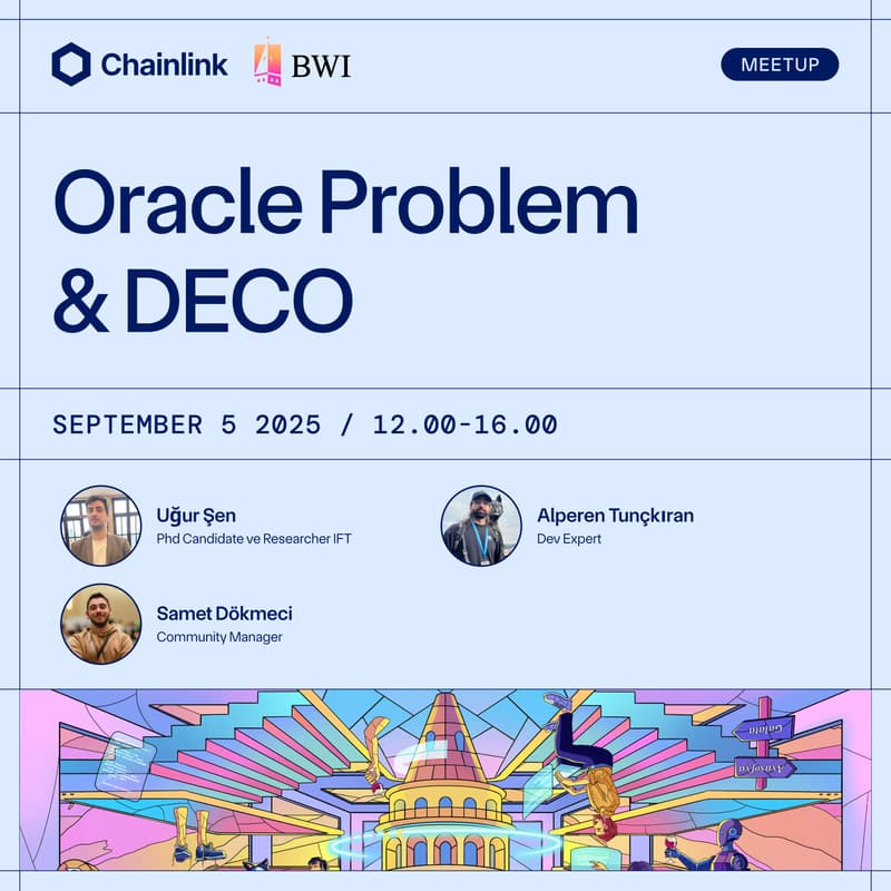 Cover Image for Oracle Problem & DECO (Chainlink Türkiye)