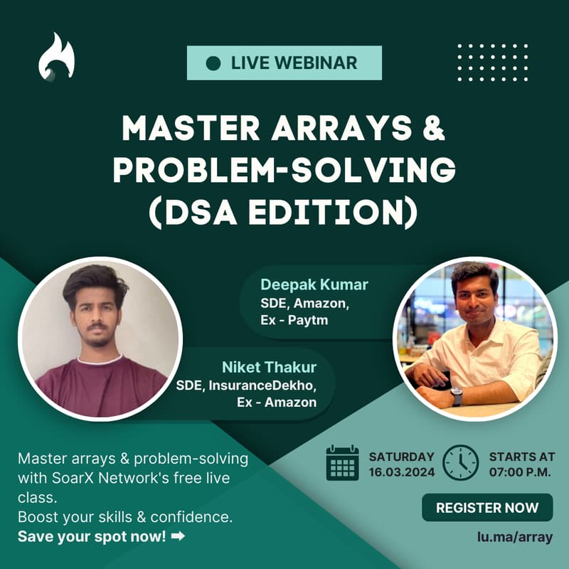 Cover Image for Master Arrays & Problem-Solving