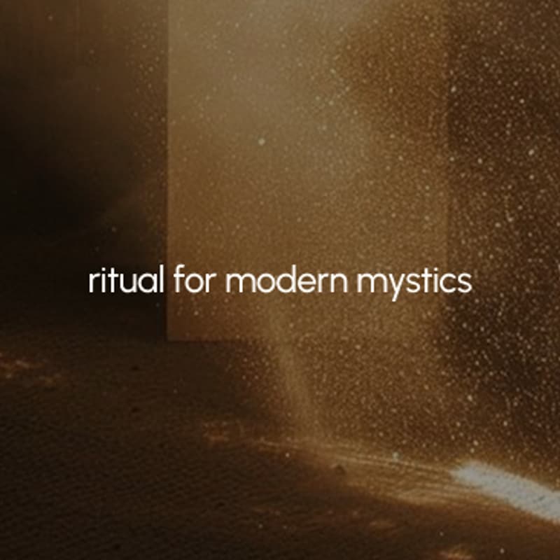 Cover Image for ritual for modern mystics