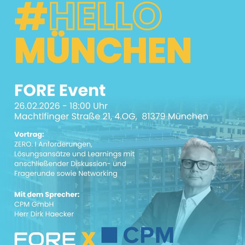 Cover Image for FORE X CPM GmbH