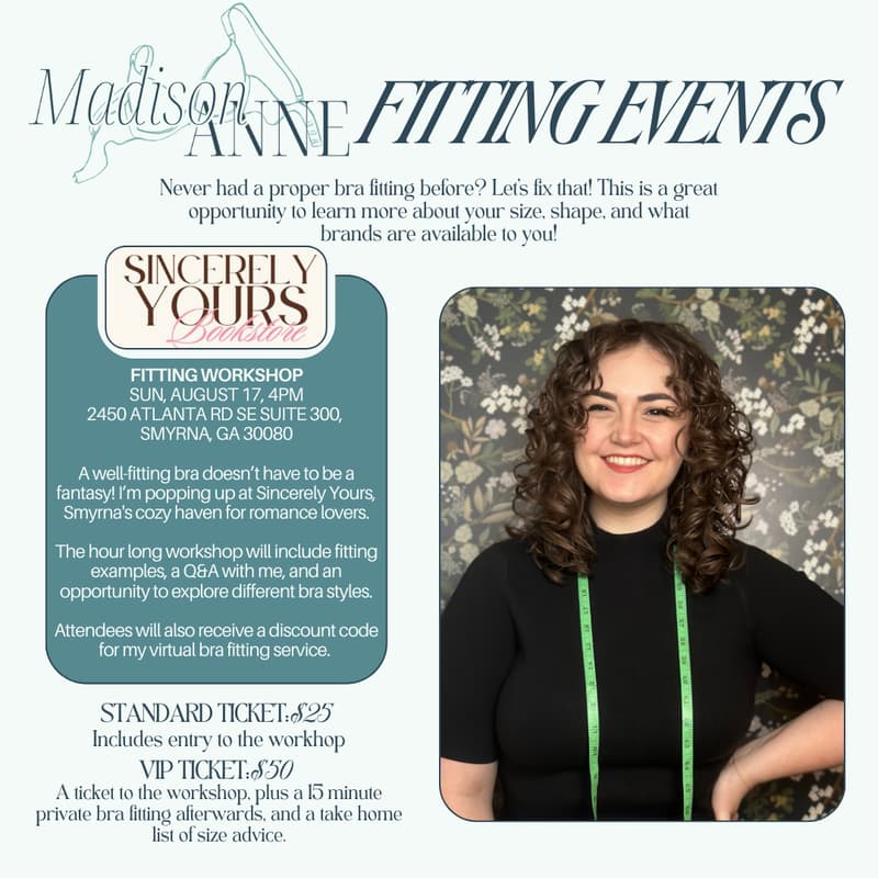Cover Image for Madison Anne x Sincerely Yours Bookstore
