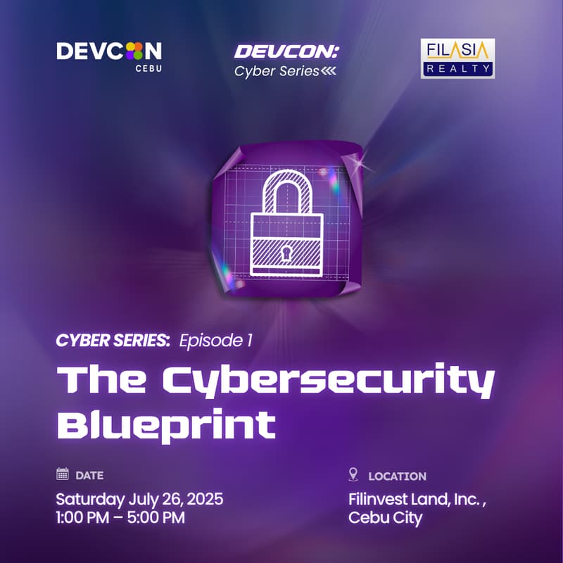 Cover Image for Cyber Series: Episode 1 - The Cybersecurity Blueprint
