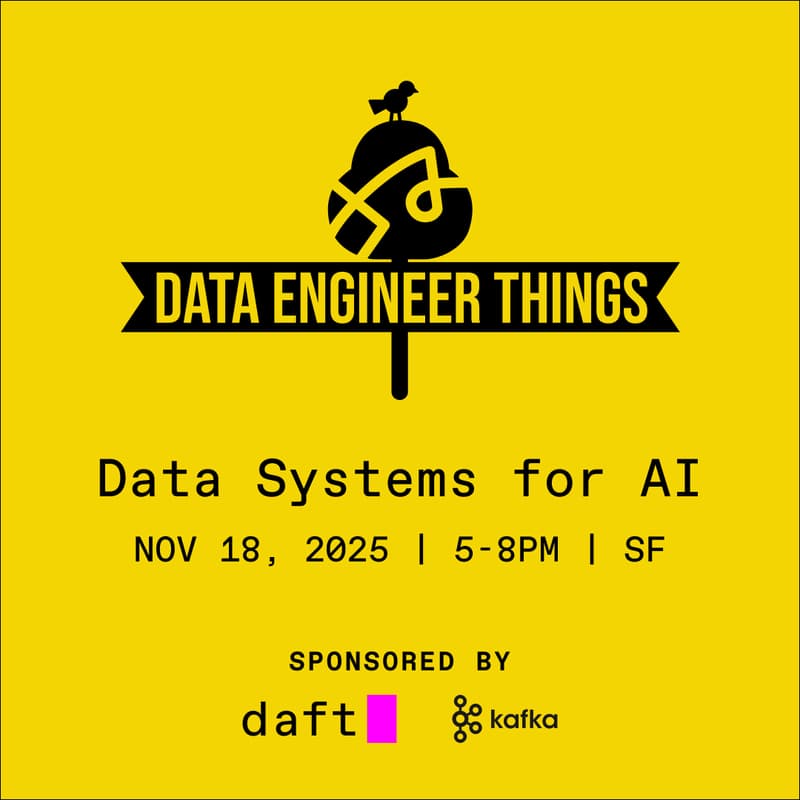 Cover Image for Data Systems for AI: Daft x Confluent x Alluxio x DET