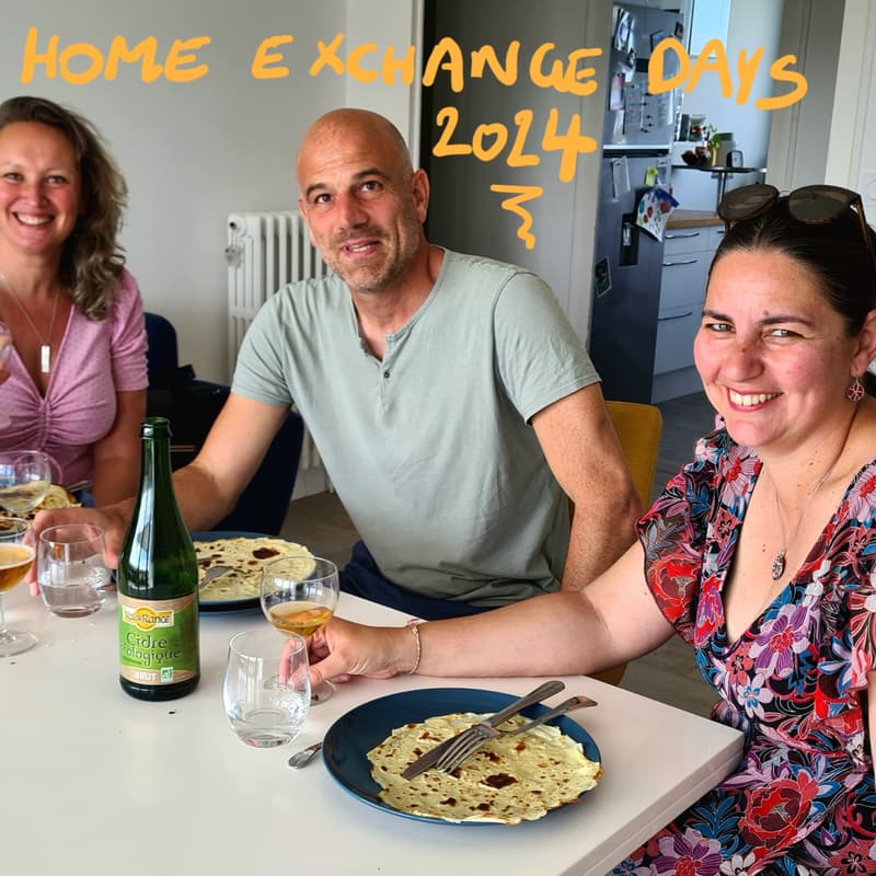 Cover Image for Apéro dinatoire participatif "1ers échanges" chez JeanMarin blogueur échange de maison