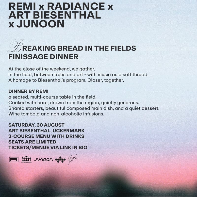 Cover Image for BREAKING BREAD IN THE FIELDS x REMI