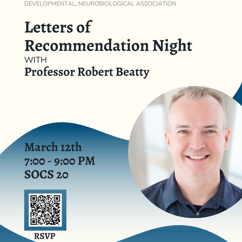 Cover Image for Letters of Recommendation Night