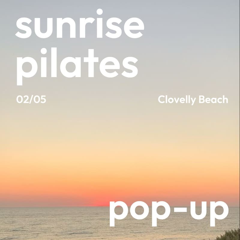 Cover Image for Sunrise Pilates Pop-up