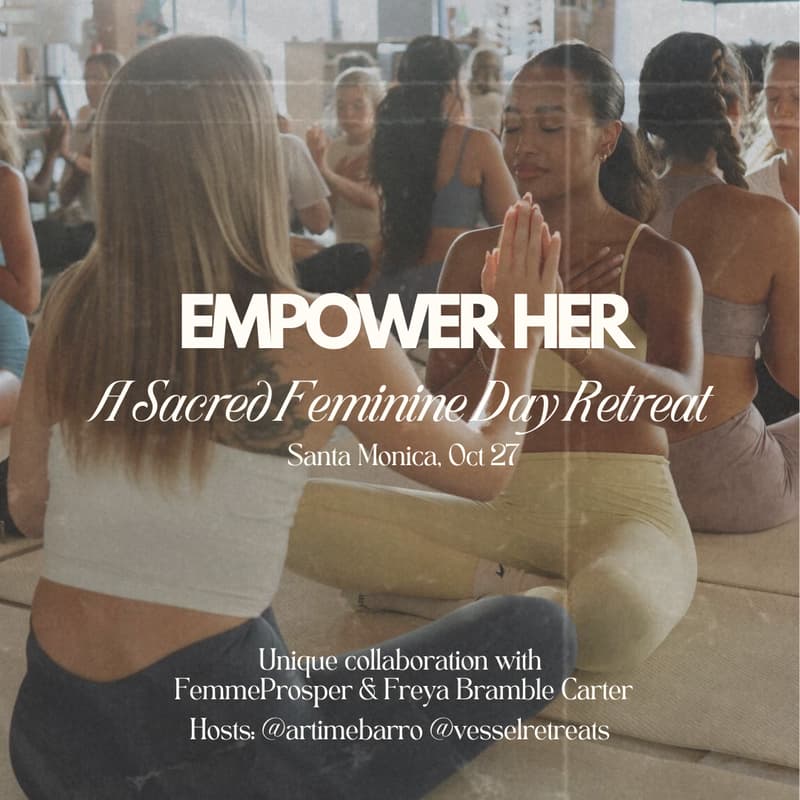 Cover Image for EMPOWER HER HALF DAY WELLNESS RETREAT: A Creative Movement Retreat