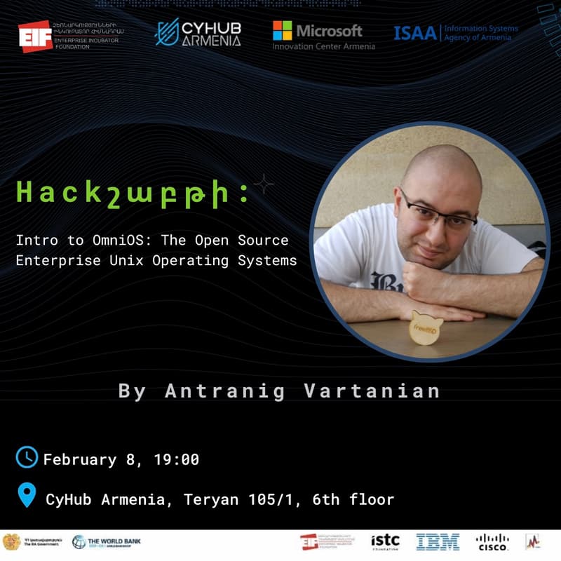 Hackշաբթի։ Intro to OmniOS: The Open Source Enterprise Unix Operating ...