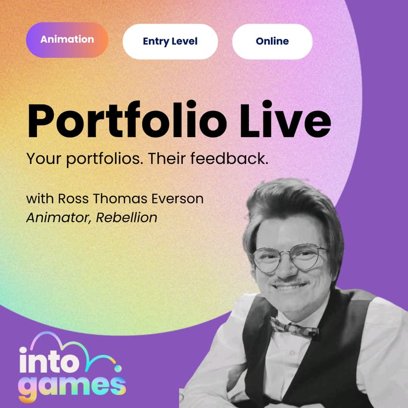 Cover Image for Portfolio Live - Gameplay Animation - Ross Thomas Everson