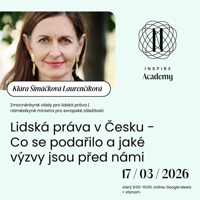 Cover Image for Lidská práva v Česku - Co se podařilo a jaké výzvy jsou před námi (Klára Šimáčková Laurenčíková)