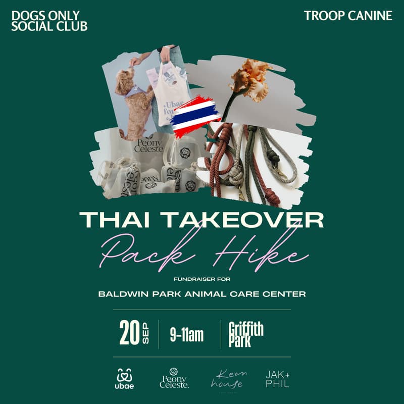 Cover Image for Thai Takeover Pack Hike Fundraiser