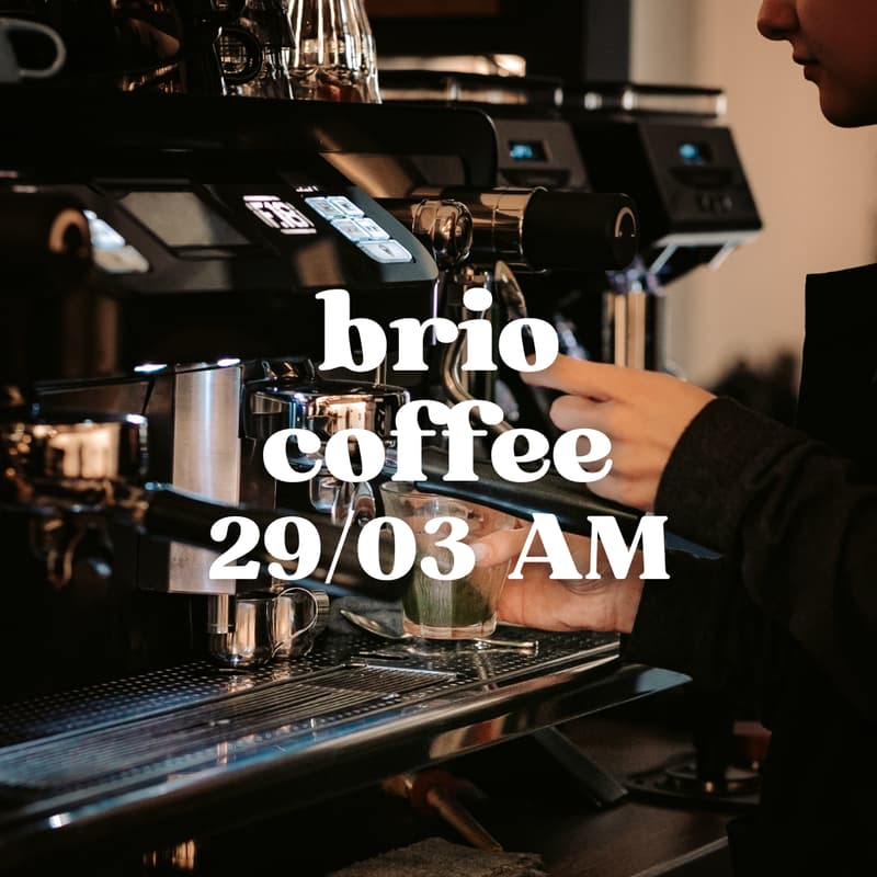 Cover Image for Brio Coffee 29/03 AM — Meet other curious minds in Paris