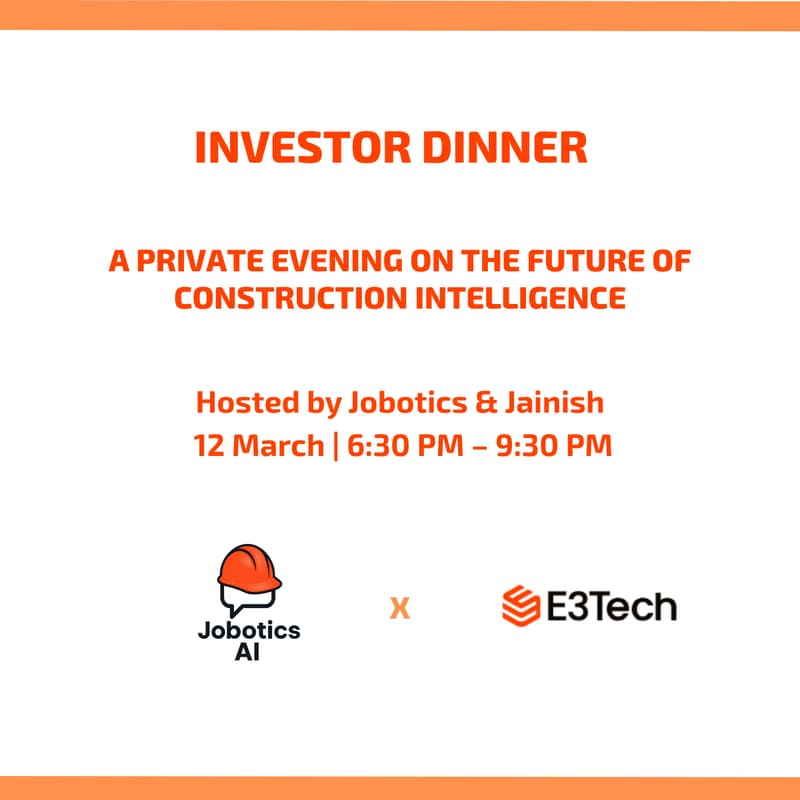 Cover Image for The Construction AI Dinner Table