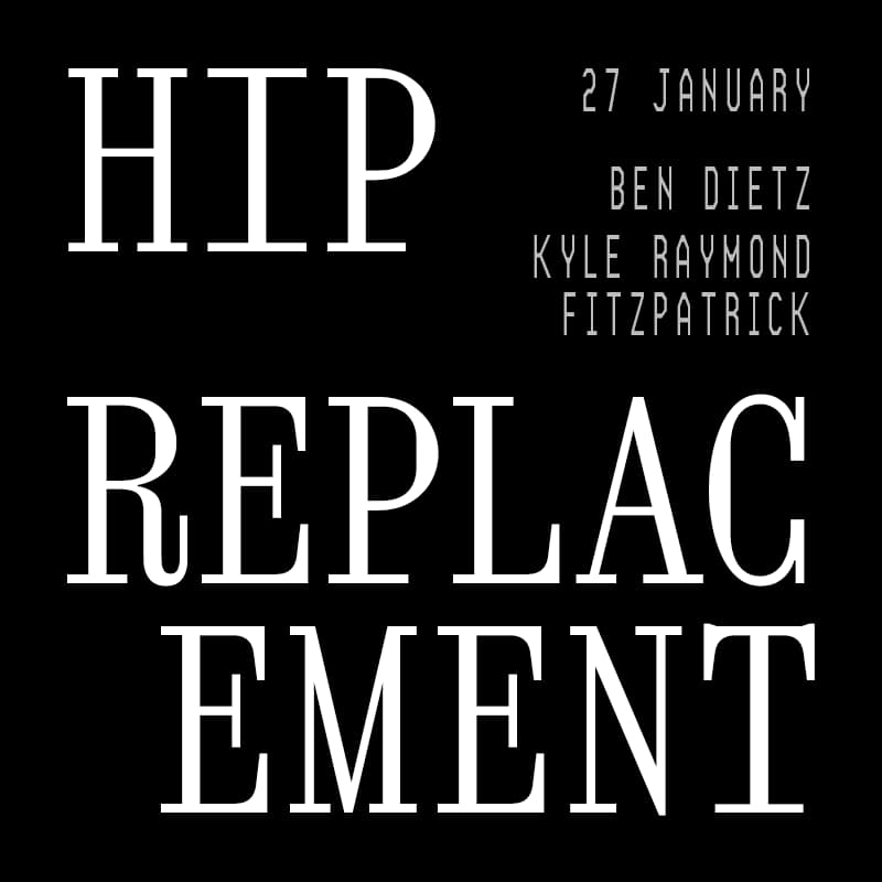 Cover Image for HIP REPLACEMENT