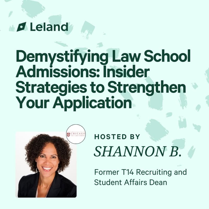 Cover Image for Demystifying Law School Admissions: Insider Strategies to Strengthen Your Application