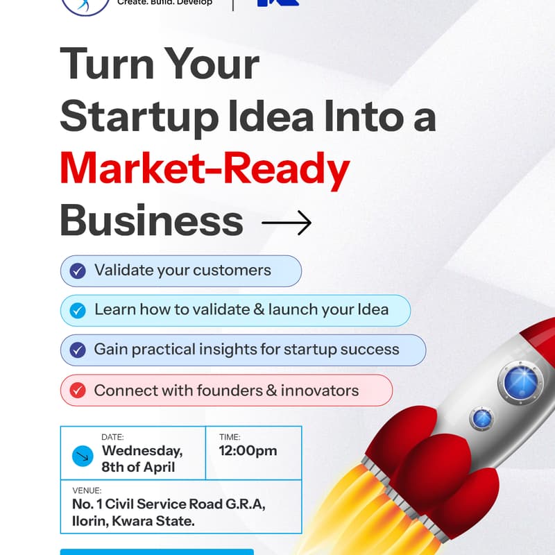 Cover Image for Turn Your Startup Idea Into a Market-Ready Business