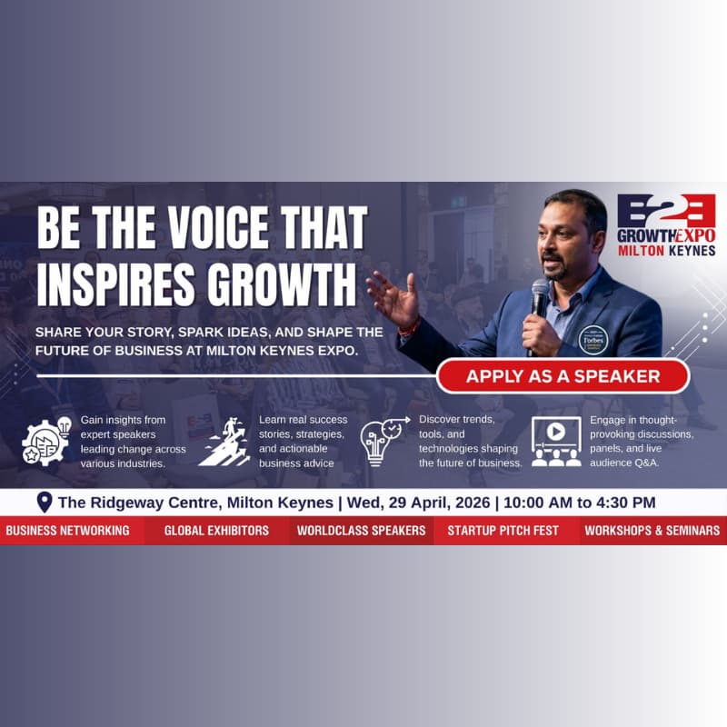 Cover Image for Milton Keynes B2B Growth Expo 2026 | Become A Speakers At Premier B2B Show
