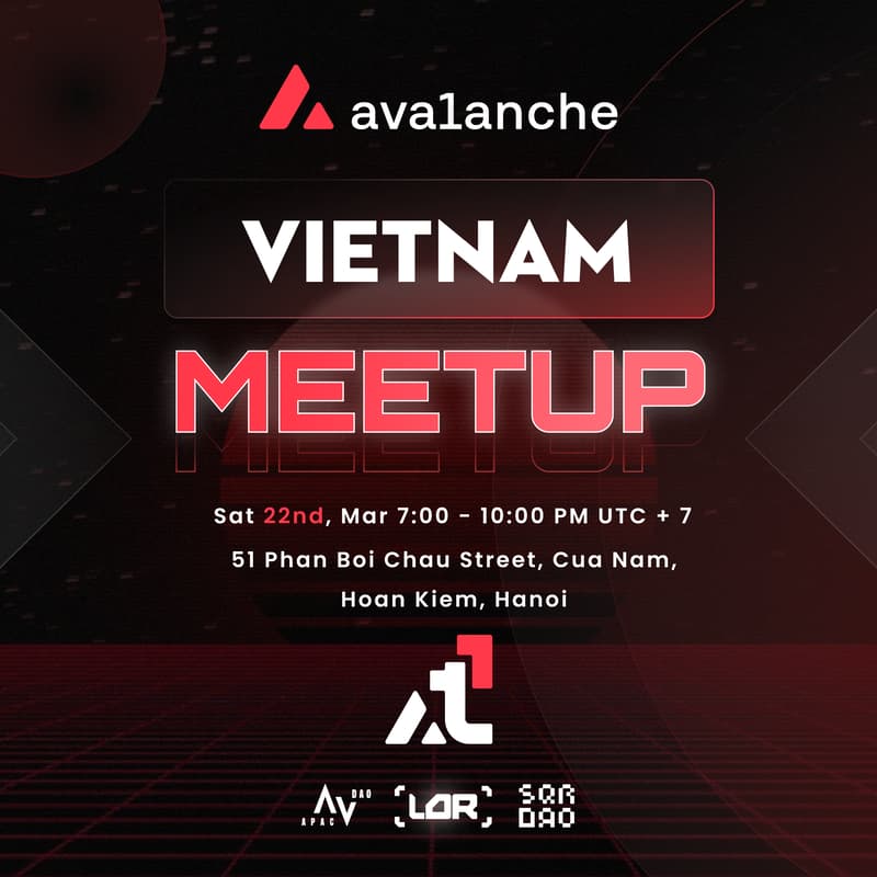 Cover Image for Avalanche MeetUp Vietnam 🇻🇳