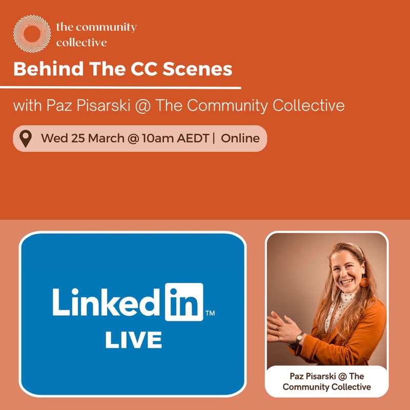 Cover Image for 🏵 Behind The CC Scenes: LinkedIn Live Demo