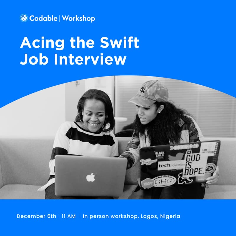 Cover Image for Codable Workshop: Acing the Swift Job Interview